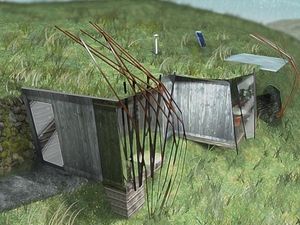 Supporting image for story: New application for 'cloud houses' for Mid Wales tourists