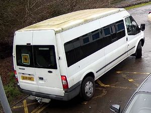 Supporting image for story: Appeal for help after minibus stolen from school