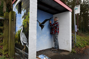 Fran O'Boyle at work