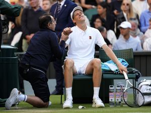 Supporting image for story: Jannik Sinner cancels practice session after having scan on elbow injury