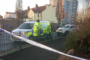 The scene of the tragedy