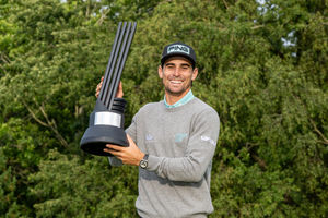 Joaquin Niemann won LIV Golf UK at the JCB Golf and Country Club in Staffordshire. Pic: LIV Golf