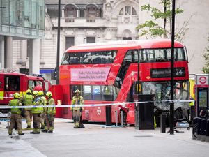 Supporting image for story: 17 injured after bus mounts pavement near Victoria Station