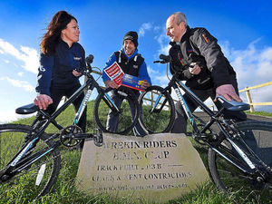 Supporting image for story: Telford BMX group riding high again after kind response to break-in crisis