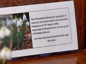 Supporting image for story: 10 evocative photos of emotional service at Black Country church offering chance to remember and reflect on young lives lost in Dunblane Massacre on 30th anniversary