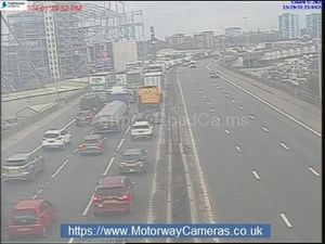 Supporting image for story: M5 reopens to traffic after police called to concern for woman's welfare