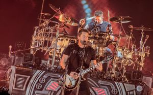Nickelback at the Genting Arena. Pic: Martin Dunning