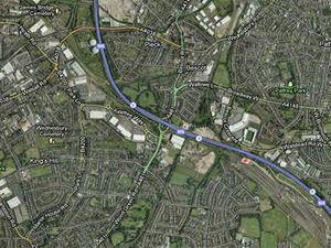 Supporting image for story: Busy junction near M6 could have lanes cut