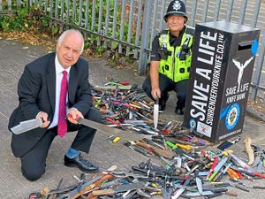 Supporting image for story: Knife offences in West Midlands up by three quarters in four years
