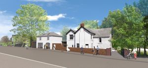 An artist's impression of the park