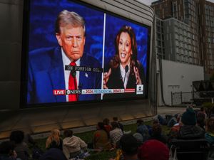 Supporting image for story: Key moments from Harris-Trump debate