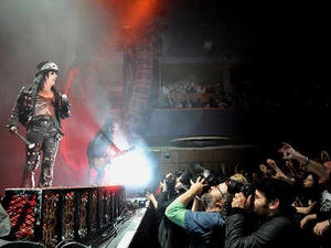 Supporting image for story: Alice the master of shock rock at Civic