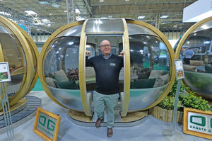 Mike Golding from Ornate Garden at last year's event