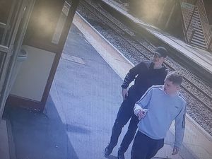 Police are appealing for witnesses and help to identify two men captured on CCTV following a robbery in Oakengates