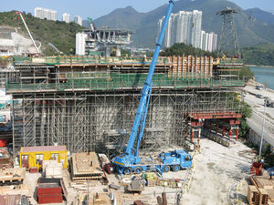 Aldridge-based RMD Kwikform worked on the new Hong Kong to China bridge