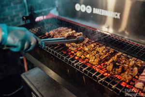 There's lots of different meats on offer