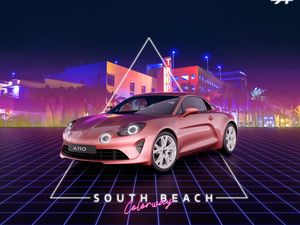 Supporting image for story: Alpine celebrates Miami GP involvement with new colours for A110