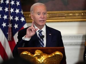 Supporting image for story: Biden says Americans should not forget Capitol attack