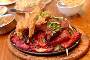 The mixed grill starter is the perfect way to share