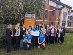 Supporting image for story: Coverage Care celebrates £11,600 raised for Alzheimer’s Society in honour of 30th anniversary