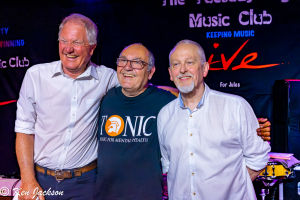 (From left) Steve Walwyn, Ted Duggan and Horace Panter.