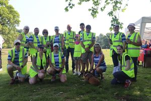 Volunteers from Dudley Kingswinford Running Club joined the day as race marshals and supported the route