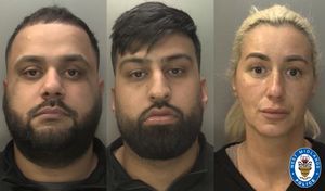 Shakeel Khan, Shamrez Alam and Valentina Dobre were all found guilty. Photo: West Midlands Police
