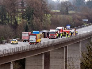Supporting image for story: Calls for safety improvements after crash closes Chirk bypass