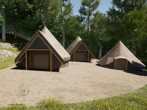 Supporting image for story: Plan to build Iron Age-style roundhouses in old quarry near Wellington set to be approved