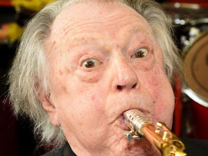 Supporting image for story: Still music to his ears as Terry, 96, plays on with orchestra