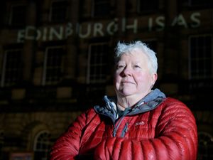 Scottish crime writer Val McDermid