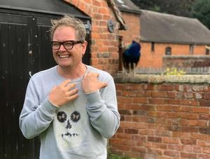 Supporting image for story: Alan Carr remains anonymous on visit to historic Staffordshire hall
