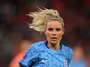 Supporting image for story: William makes Aston Villa joke as he praises retiring Lioness Rachel Daly