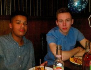 Tarik Campbell, left, and Alex, right, both died in a motorbike crash in March