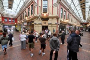 The Card Loft in the Victorian Arcade, Walsall
