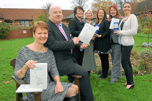 Supporting image for story: Money expert in £1,200 donation to Stourbridge hospice