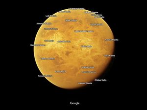 Supporting image for story: Google Maps now offers a tour of the solar system