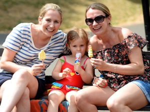 Supporting image for story: Phew! It’s a scorcher on Furnace Friday - PICTURES
