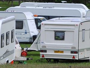 Supporting image for story: Travellers leave site near Oswestry due to family feuds and anti-social behaviour