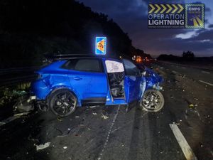 Supporting image for story: Delays on the M6 following crash after driver ‘fell asleep’