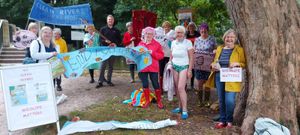 Jacob Collier MP with Anslow WI members. Photo: supplied