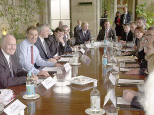 Supporting image for story: When the Northern Ireland peace process came to Weston Park