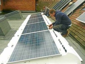 Supporting image for story: Kidderminster firm Eco2Solar installs new systems for free