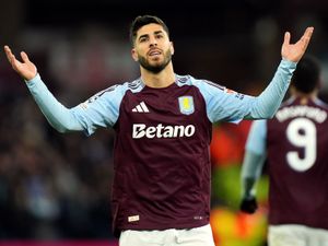 Marco Asensio celebrating a Aston Villa goal