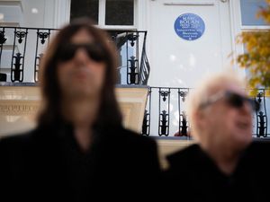 Supporting image for story: Marc Bolan honoured with blue plaque outside London home
