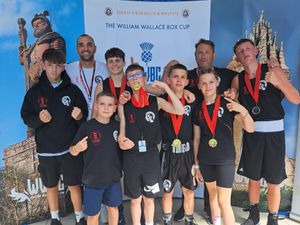 Supporting image for story: Walsall Wood boxers cross border to secure medal haul