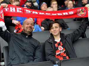 Supporting image for story: Milton Keynes 1 Walsall 1 - Fan pics