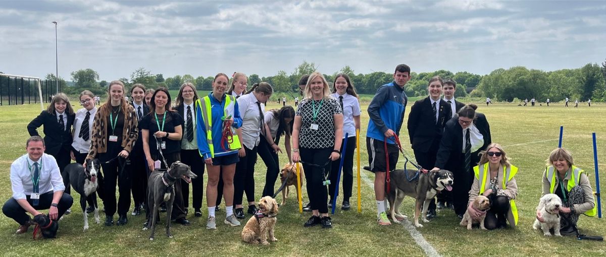 Wolgarston High School celebrates Mental Health Week with Paws and Pedals