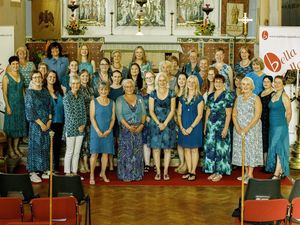 Supporting image for story: Ladies choir hits the high notes!
