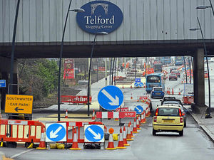 Supporting image for story: Telford roadworks nearly finished after 18 months